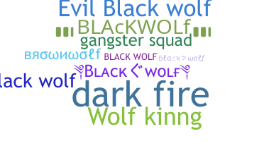 ชื่อเล่น - Blackwolf
