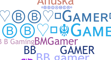 ชื่อเล่น - Bbgamer