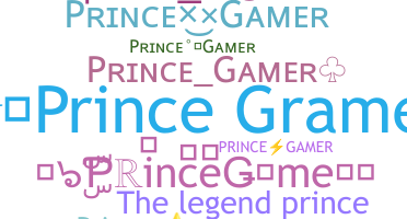 ชื่อเล่น - PrinceGamer
