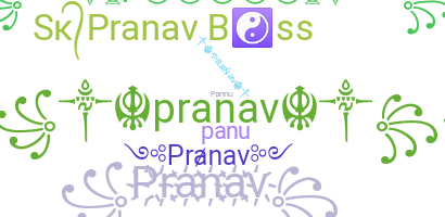 ชื่อเล่น - Pranav