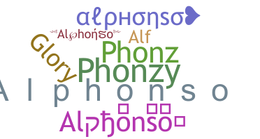 ชื่อเล่น - Alphonso