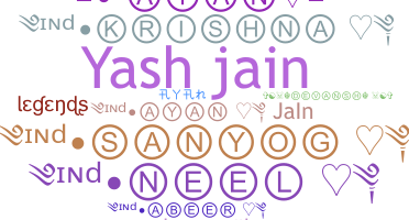 ชื่อเล่น - Jain