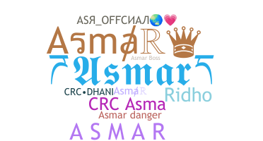 ชื่อเล่น - Asmar