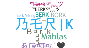 ชื่อเล่น - Berk