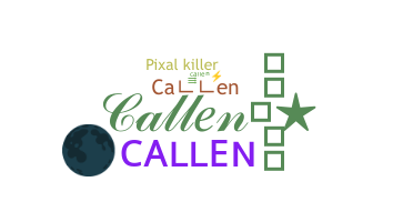 ชื่อเล่น - Callen