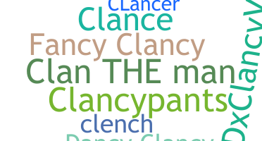 ชื่อเล่น - Clancy