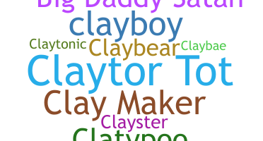 ชื่อเล่น - Clayton