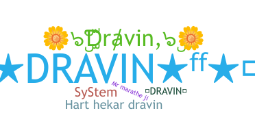 ชื่อเล่น - Dravin