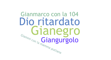 ชื่อเล่น - Gianmarco