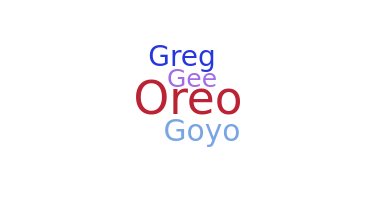 ชื่อเล่น - Gregorio