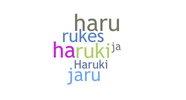 ชื่อเล่น - Haruki