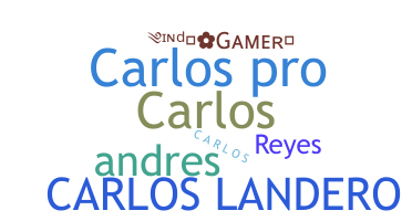 ชื่อเล่น - CarlosPro