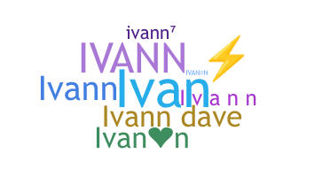 ชื่อเล่น - Ivann