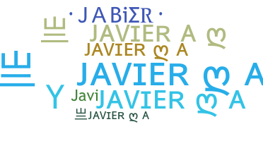 ชื่อเล่น - Jabier