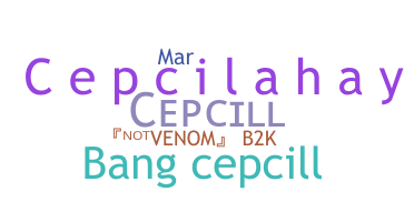 ชื่อเล่น - CepcilL