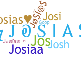 ชื่อเล่น - Josias