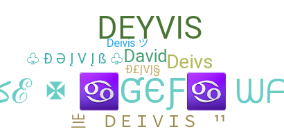 ชื่อเล่น - Deivis