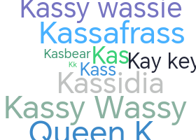 ชื่อเล่น - Kassidy