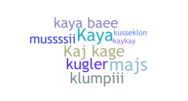 ชื่อเล่น - Kaya