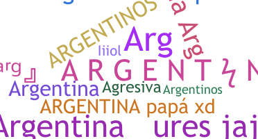 ชื่อเล่น - argentinos