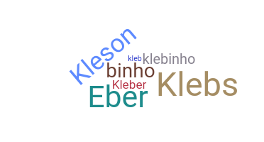 ชื่อเล่น - Kleber