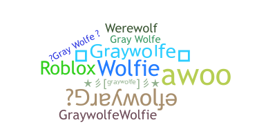 ชื่อเล่น - graywolfe