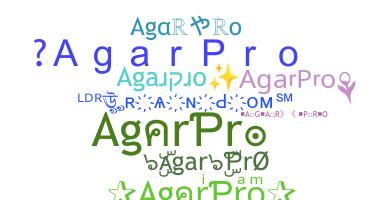 ชื่อเล่น - AgarPro