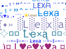ชื่อเล่น - lexa15lexa