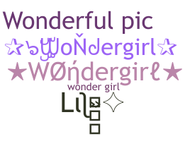 ชื่อเล่น - wondergirl
