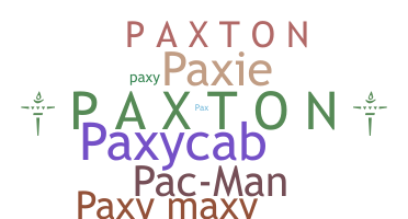 ชื่อเล่น - Paxton