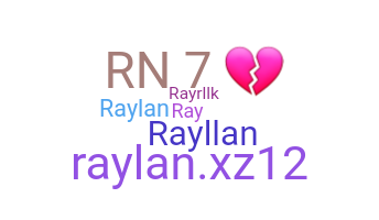 ชื่อเล่น - Raylan