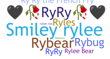 ชื่อเล่น - Rylee