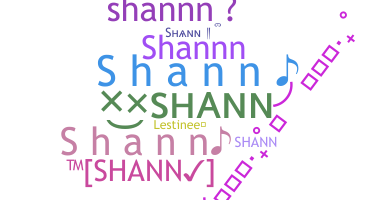 ชื่อเล่น - Shann