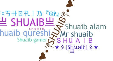 ชื่อเล่น - Shuaib
