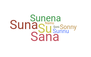 ชื่อเล่น - Sunaina