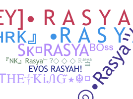 ชื่อเล่น - Rasya