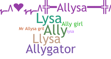 ชื่อเล่น - Allysa