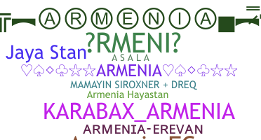 ชื่อเล่น - armenia