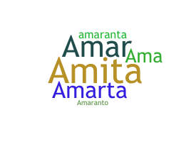 ชื่อเล่น - Amaranta