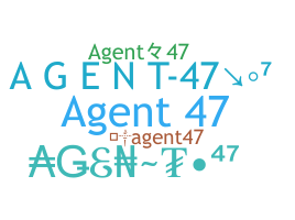 ชื่อเล่น - Agent47