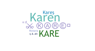 ชื่อเล่น - Kare