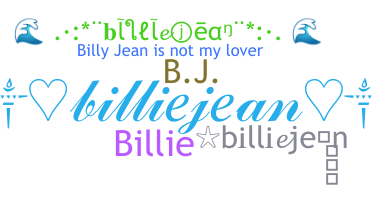 ชื่อเล่น - Billiejean