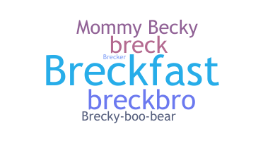 ชื่อเล่น - Brecklyn