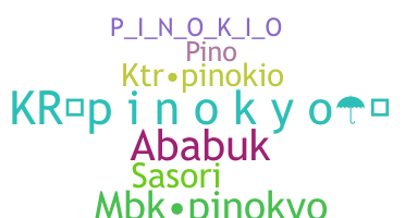 ชื่อเล่น - pinokio