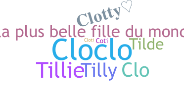 ชื่อเล่น - Clotilde