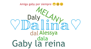 ชื่อเล่น - Dalina