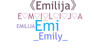 ชื่อเล่น - Emilija
