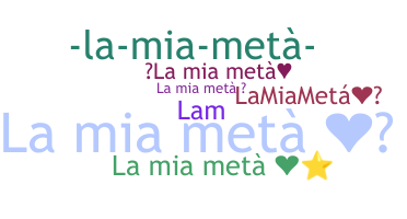 ชื่อเล่น - Lamiameta