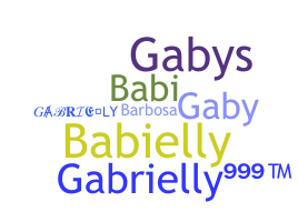 ชื่อเล่น - Gabrielly