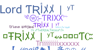 ชื่อเล่น - Trixx